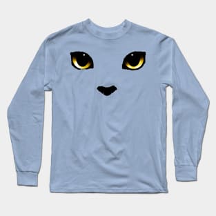 dark cat Long Sleeve T-Shirt